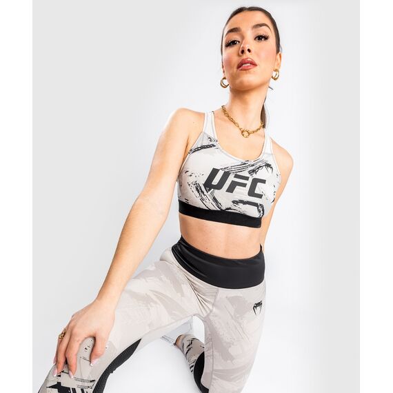 UFC Authentic Fight Week 2.0 Leggings, Size: L, Colour: Weiss, 3 image