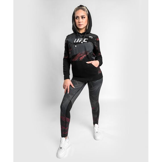 Sweat à capuche UFC Authentic Fight Week 2.0, Taille: L, Couleur: Noir, 2 image