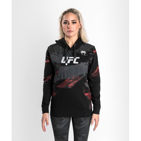 Sweat à capuche UFC Authentic Fight Week 2.0, Taille: L, Couleur: Noir, 4 image
