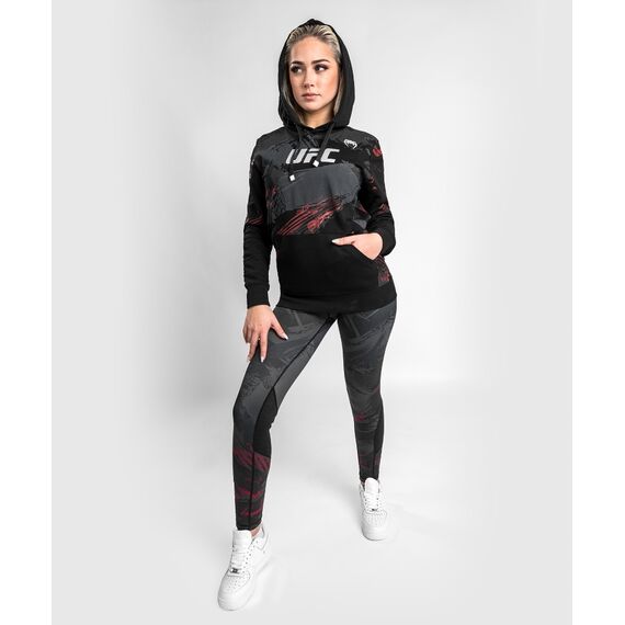 Sweat à capuche UFC Authentic Fight Week 2.1, Taille: M, Couleur: Noir, 3 image