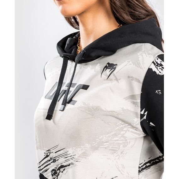 UFC Authentic Fight Week 2.0 Kapuzenpullover, Bekleidungsgrösse: S, Farbe: Weiss, 3 image