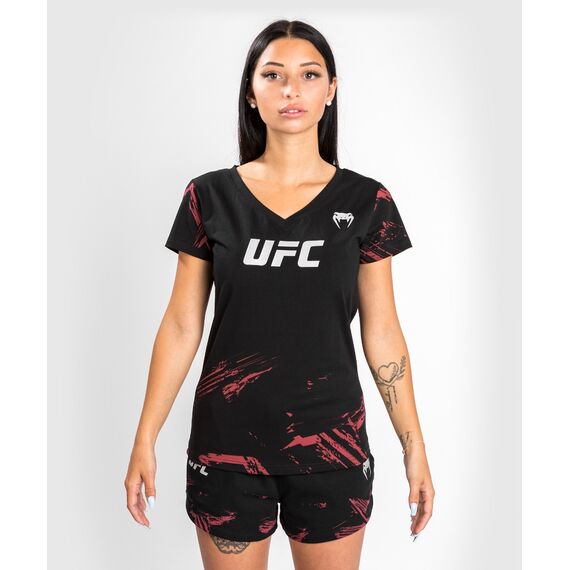 UFC Authentic Fight Week 2.0 T-Shirt - For Women, Size: L, Colour: Schwarz, 2 image