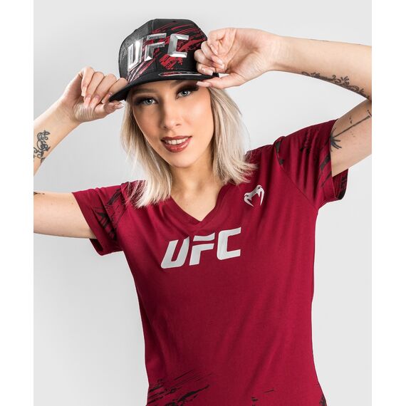 UFC Authentic Fight Week 2.0 T-Shirt, Bekleidungsgrösse: L, Farbe: Rot, 5 image
