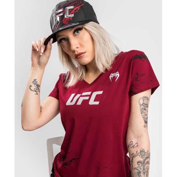 UFC Authentic Fight Week 2.0 T-Shirt - For Women, Size: M, Colour: Rot, 2 image