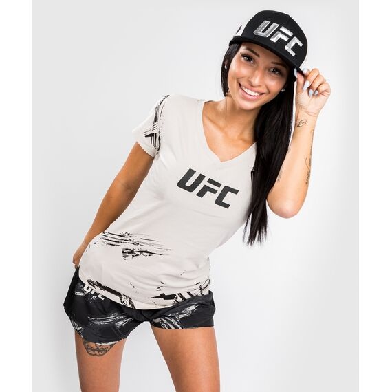 UFC Authentic Fight Week 2.0 T-Shirt - For Women, Size: M, Colour: Weiss, 4 image