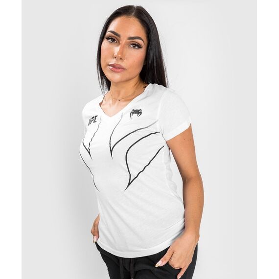 UFC Fight Night 2.0 Replica Women's T-shirt, Size: M, Colour: Weiss