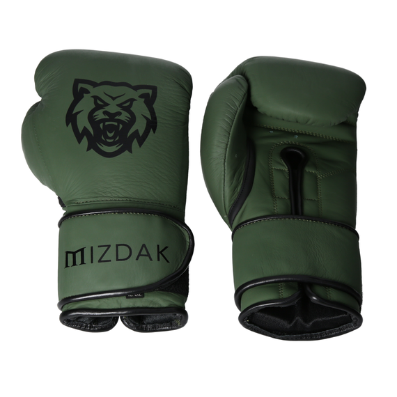 Boxing gloves Elite Punch, Colour: Khaki, OZ: 12oz