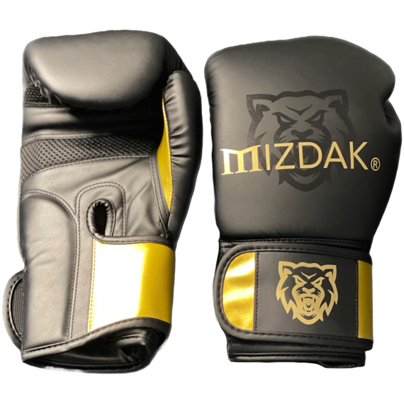 Gants de boxe Elite Punch, Couleur: Noir, OZ: 10oz, 3 image