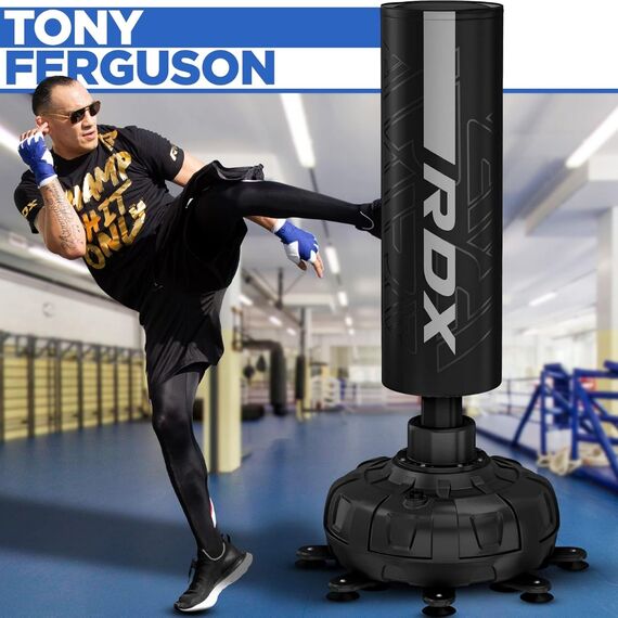 Kara Freestanding Punching Bag, Colour: Blue, Length: 1.8m, 3 image