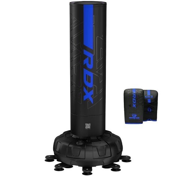 Kara Freestanding Punching Bag, Colour: Blue, Length: 1.8m, 9 image