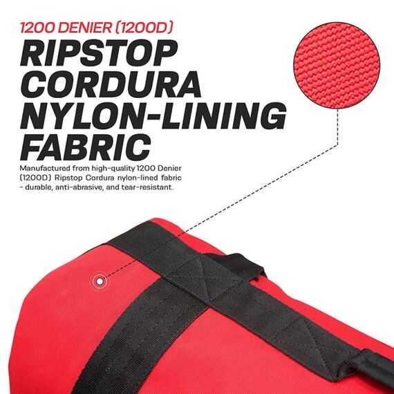 Sac de sable de fitness (11 à 34 kg), Couleur: Rouge, Poids kg: 34, 5 image