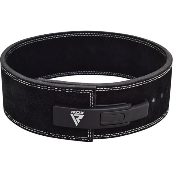 Ceinture de Musculation 4L Pro Cuir, Taille: S, Couleur: Noir, 4 image