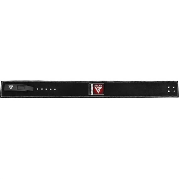 Ceinture de Musculation 4L Pro Cuir, Taille: S, Couleur: Noir, 7 image