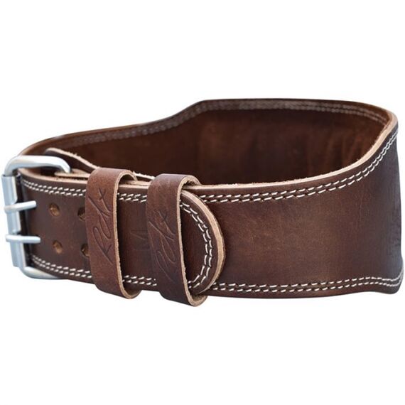 Gewichthebergürtel  Pro Leder 4L, Bekleidungsgrösse: L, Farbe: Braun, 4 image