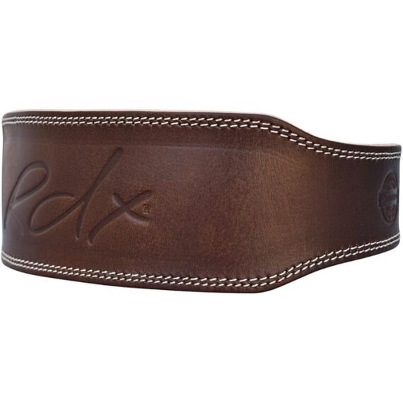 Ceinture de Musculation 4L Pro Cuir, Taille: M, Couleur: Marron, 3 image
