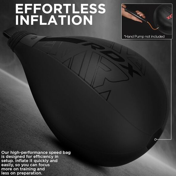 RDX F6 KARA Speed Ball – Intense & Precise Training, Size: One Size, Colour: Schwarz, 2 image