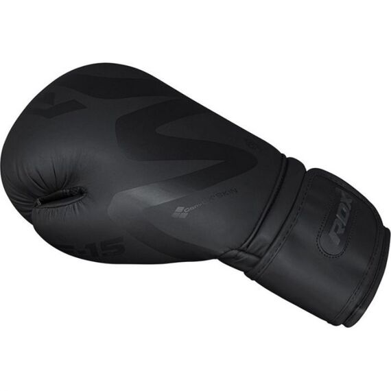 Gants de Boxe F15, Couleur: Noir, OZ: 10oz, 6 image