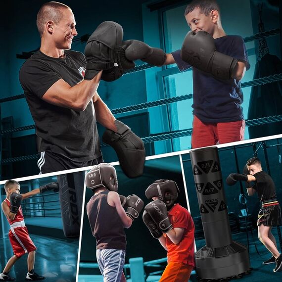 Boxing Gloves F6 Kids, Colour: Gold, OZ: 8oz, 4 image