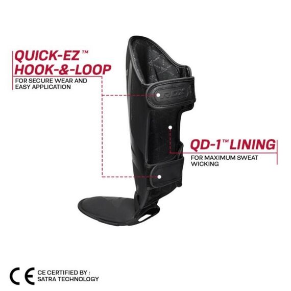T15 Schienbein Einlagenschutz, Bekleidungsgrösse: XL, Farbe: Schwarz, 4 image