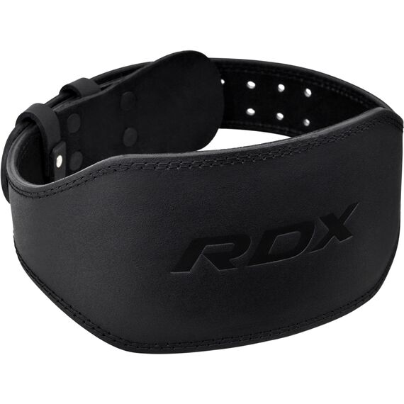 Ceinture de Musculation Cuir, Taille: 2XL, Couleur: Noir