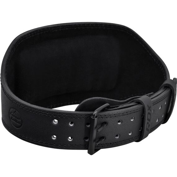 Ceinture de Musculation Cuir, Taille: 2XL, Couleur: Noir, 5 image