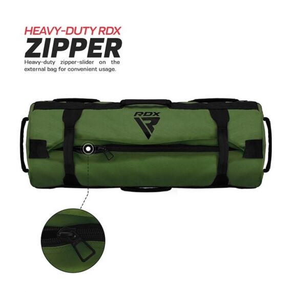 Fitness sand bag (2 to 11 kg), Colour: Khaki, Additional Weight: 11, 2 image