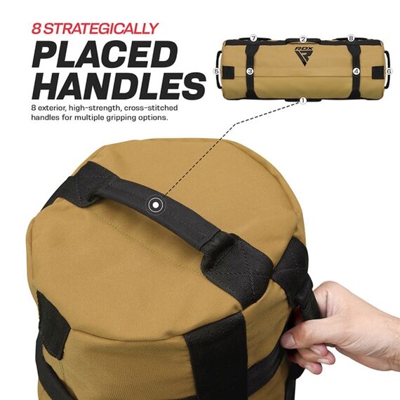 Sac de sable de fitness (2 à 11 kg), Couleur: Beige, Poids kg: 11, 4 image