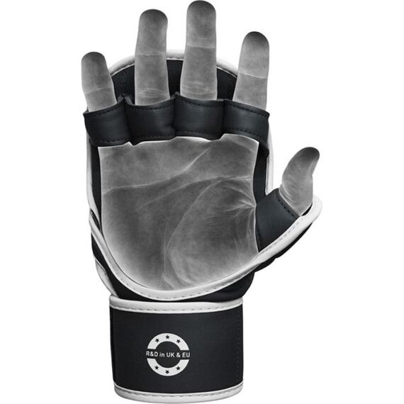 Grappling Gloves Shooter F6 Matte White Plus-S/M, Colour: Schwarz, Size: S-M, 3 image