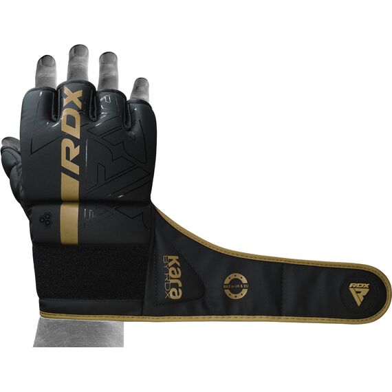 Gants de MMA F6 KARA, Taille: L, Couleur: Noir, 3 image
