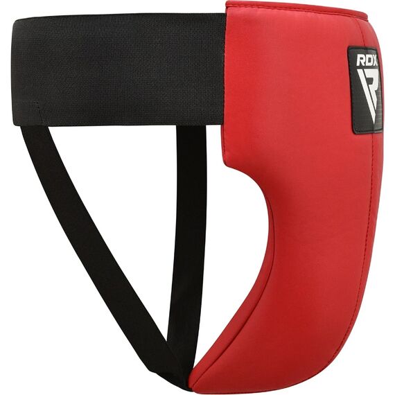 Groin Guard Rex Men Red/Black-L, Size: L, Colour: Rot, 4 image