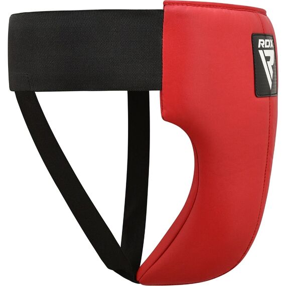 Groin Guard Rex Men Red/Black-M, Size: M, Colour: Rot, 7 image