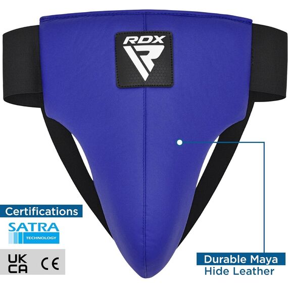 Groin Guard Rex Men Blue/Black-L, Size: L, Colour: Blue, 5 image