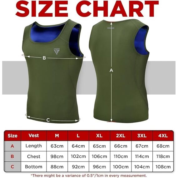Veste de Sudation Homme Pour la Perte de Poids, Taille: 2XL, Couleur: Kaki, 6 image