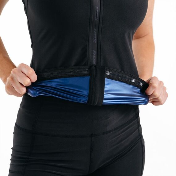 Damen-Schwitzjacke zum Abnehmen, Bekleidungsgrösse: M, Farbe: Schwarz, 6 image