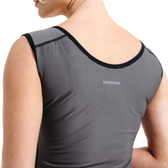 RDX Women's Sweat Jacket For Weight Loss, Size: M, Colour: Grey, 6 image