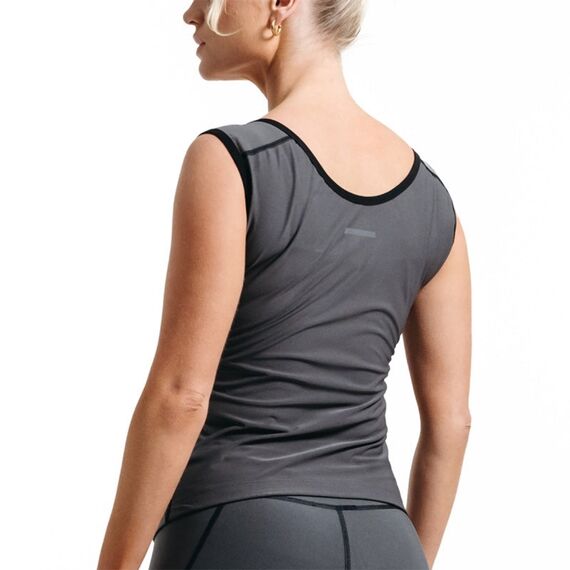RDX Women's Sweat Jacket For Weight Loss, Size: M, Colour: Grey, 3 image