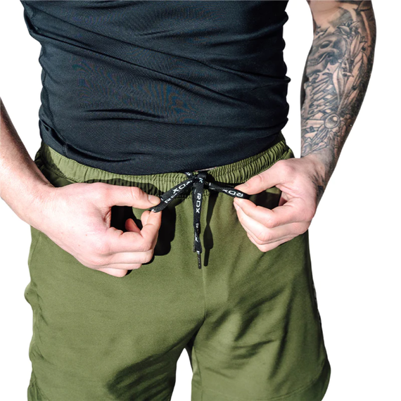 MMA Shorts T16 Army Green/Black-S, Size: S, Colour: Khaki, 2 image