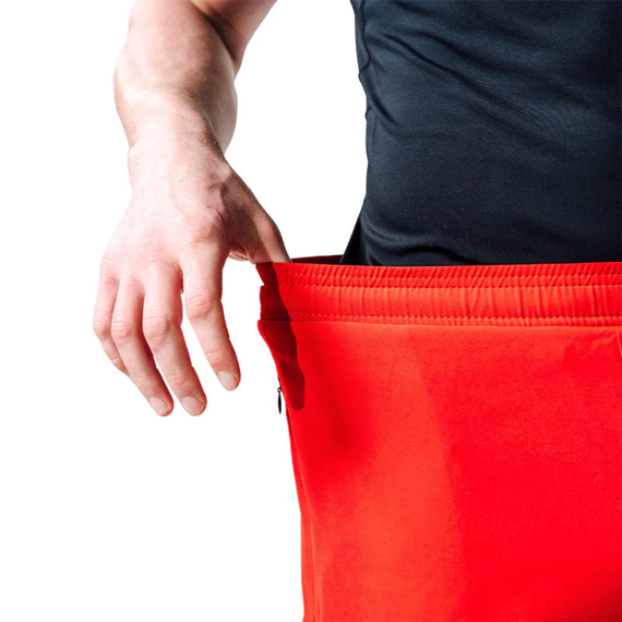 Shorts de MMA T16, Taille: S, Couleur: Rouge, 4 image
