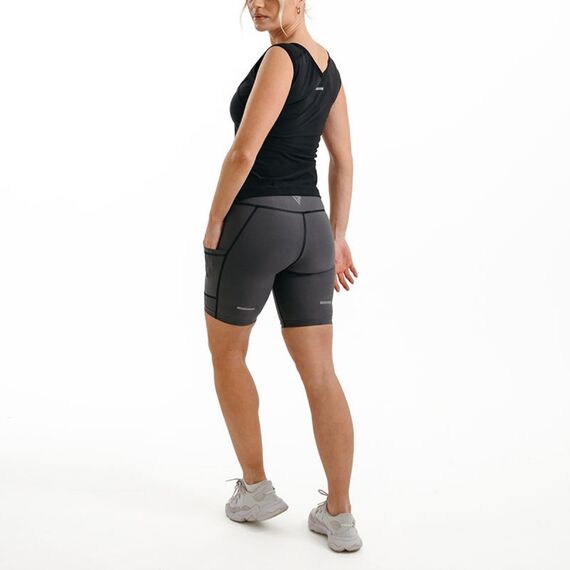 Short de Sudation Femme, Taille: L, Couleur: Gris, 2 image