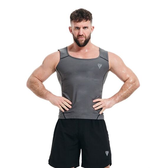 RDX Men's Sweat Jacket For Weight Loss, Size: XL, Colour: Grey