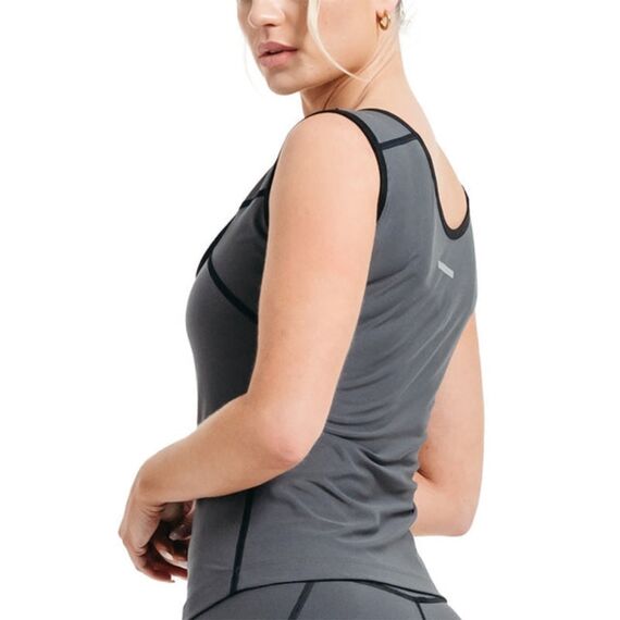 Damen-Schwitzjacke zum Abnehmen, Bekleidungsgrösse: L, Farbe: Grau, 4 image