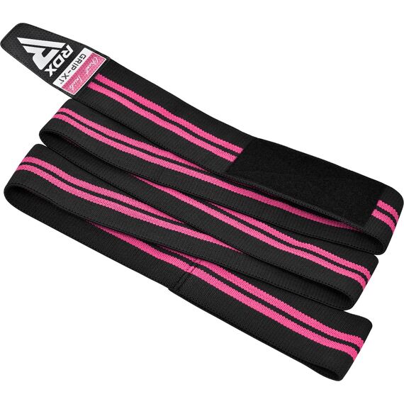 Bandes de genoux pour musculation et d'haltérophilie, Taille: Taille unique, Couleur: Rose, 5 image