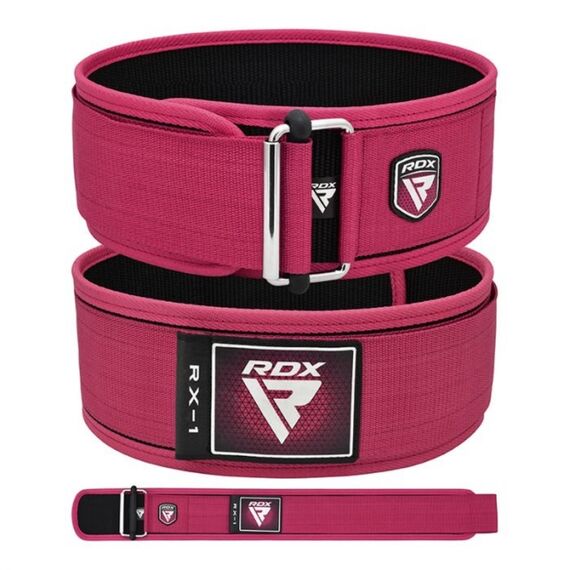 Ceinture de Musculation RX1, Taille: M, Couleur: Rose, 5 image