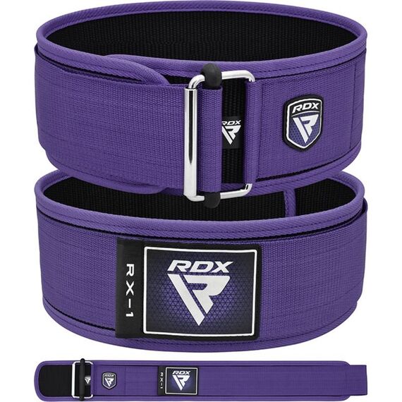 Gewichthebergürtel RX1, Bekleidungsgrösse: XS, Farbe: Violett, 9 image