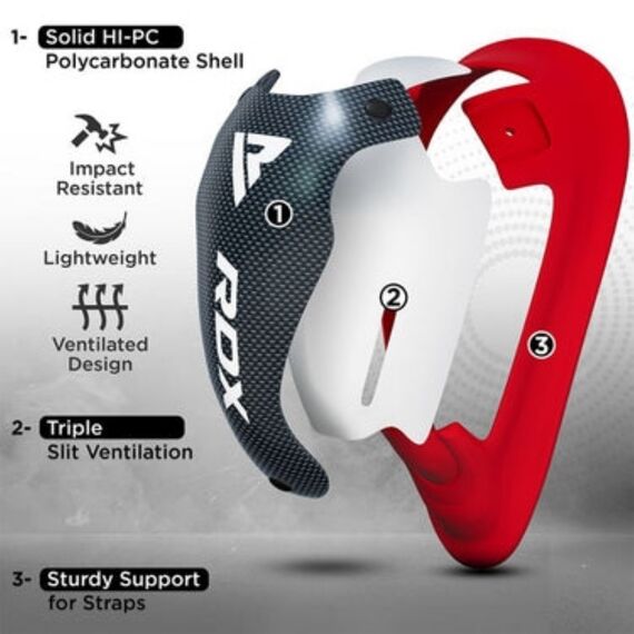 Groin Cup, Size: One Size, Colour: Rot, 2 image