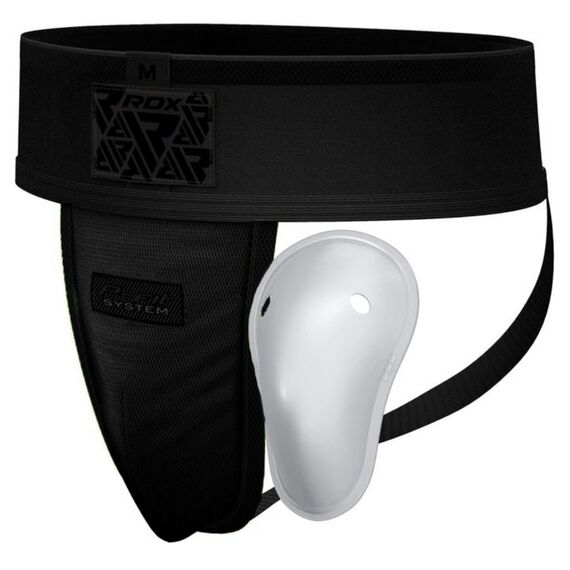 RDX H1 Coquille Supporter – Protection Ultime pour Combattants, Size: L, Colour: Schwarz