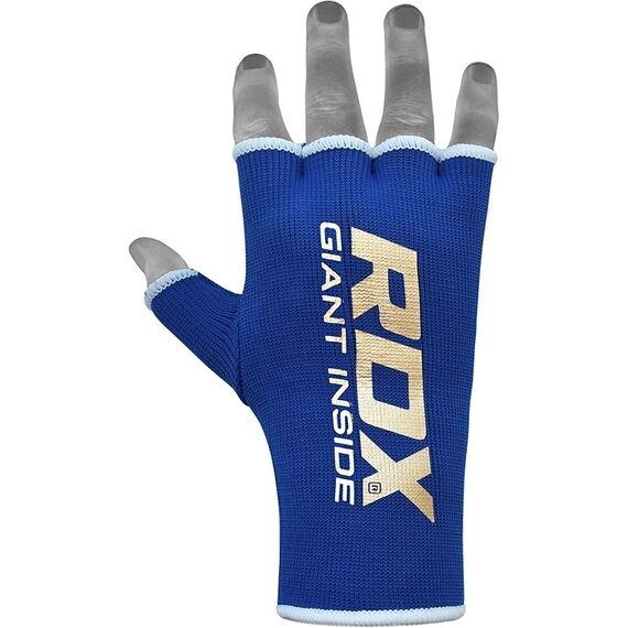 Sous-gants de boxe : Protection et confort pour vos entraînements, Taille: M, Couleur: Bleu, 3 image