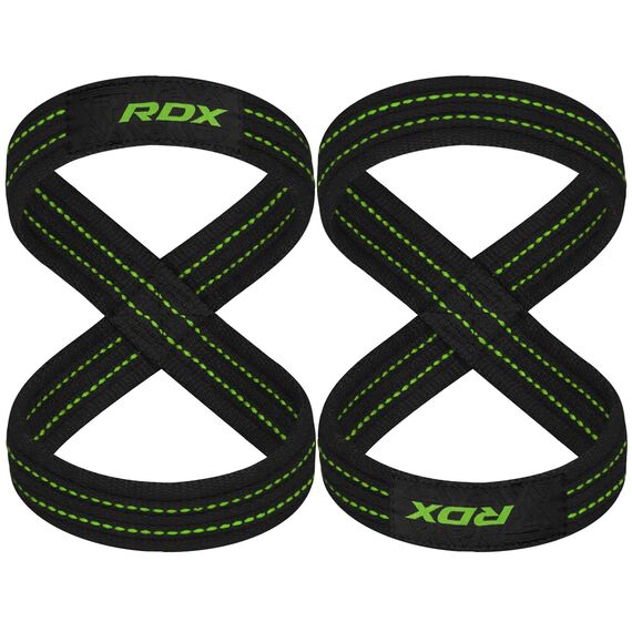 RDX Gym Lifting Cotton Straps, Size: L, Colour: Green