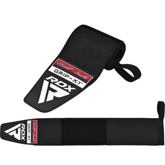 Gewichtheber Handgelenkbandage mit Daumenschlaufen, Bekleidungsgrösse: One Size, Farbe: Schwarz, 4 image