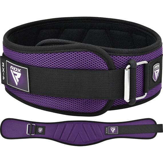 Gewichthebergürtel RX4, Bekleidungsgrösse: M, Farbe: Violett